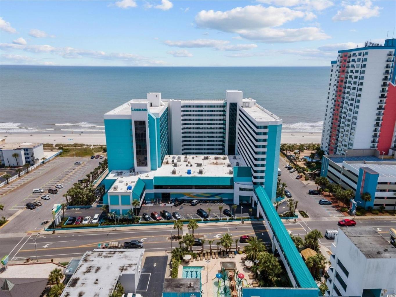Remodeled Condo, Waterpark View At Landmark Resort Myrtle Beach Exteriör bild